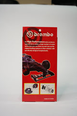 Small BREMBO Brake Caliper Cover (1 Pair) - Universal Fit, Heat Resistant Cosmetic Upgrade for Rear Calipers
