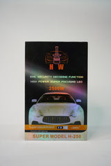 H11 HW High-Power LED Headlight Conversion Kit (2500W Rating) - Extreme Brightness, White, Turbo Fan Cooled