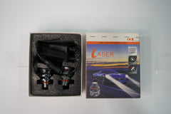 LASER LED H11 Headlight Bulbs (Pair) - Super Bright, Focused Beam, Fan-Cooled, Plug & Play Upgrade