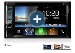 KENWOOD DDX67063 6.8" Double DIN Receiver - Ultimate Smartphone Integration & Hi-Res Sound