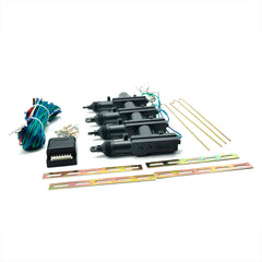 YOKO Universal Car Central Lock System (4-Door Kit) - High Torque Motors, Keyless Entry Ready