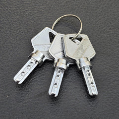 Universal High-Security Steering Wheel Lock with Keys - Anti-Theft