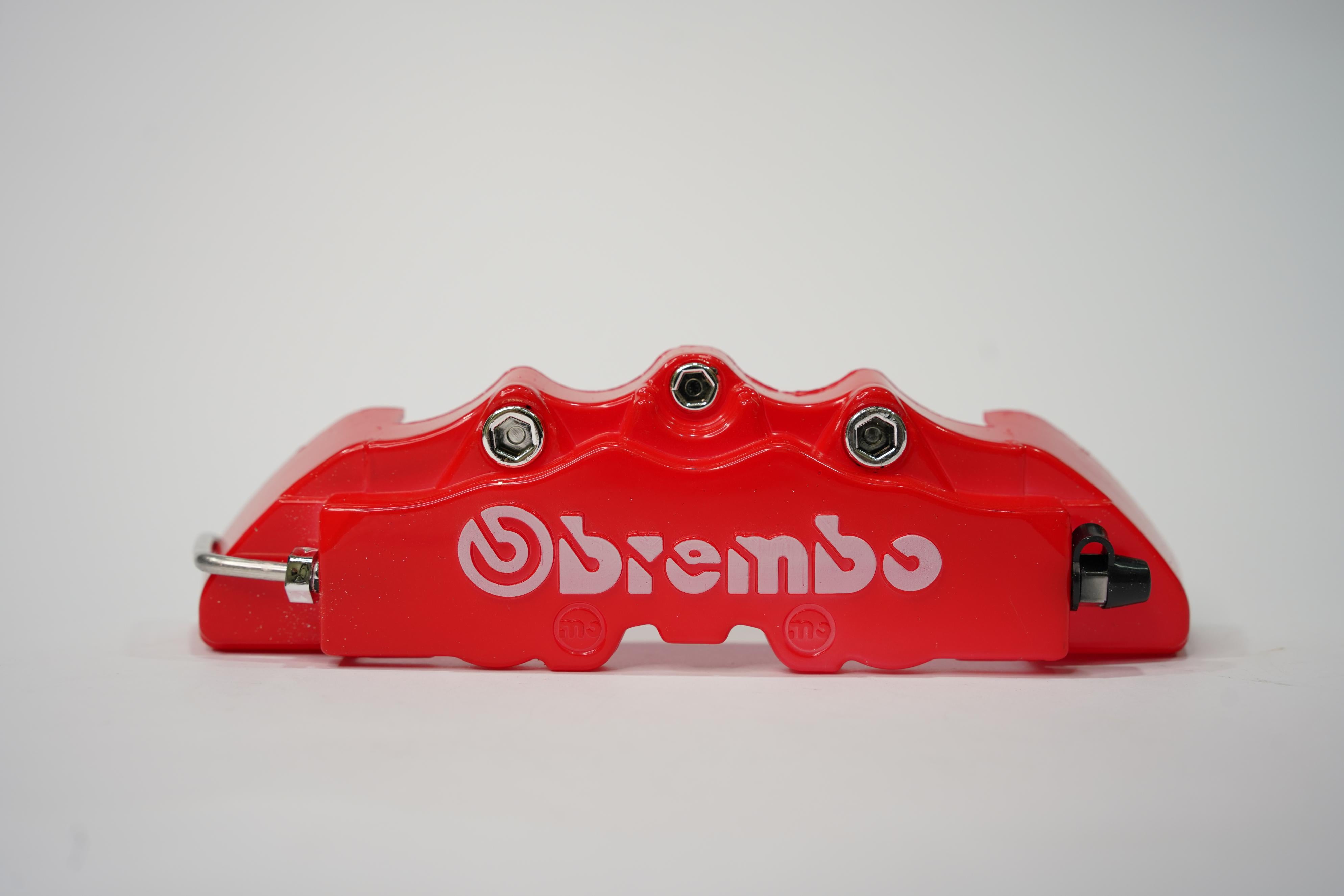 Small BREMBO Brake Caliper Cover (1 Pair) - Universal Fit, Heat Resistant Cosmetic Upgrade for Rear Calipers