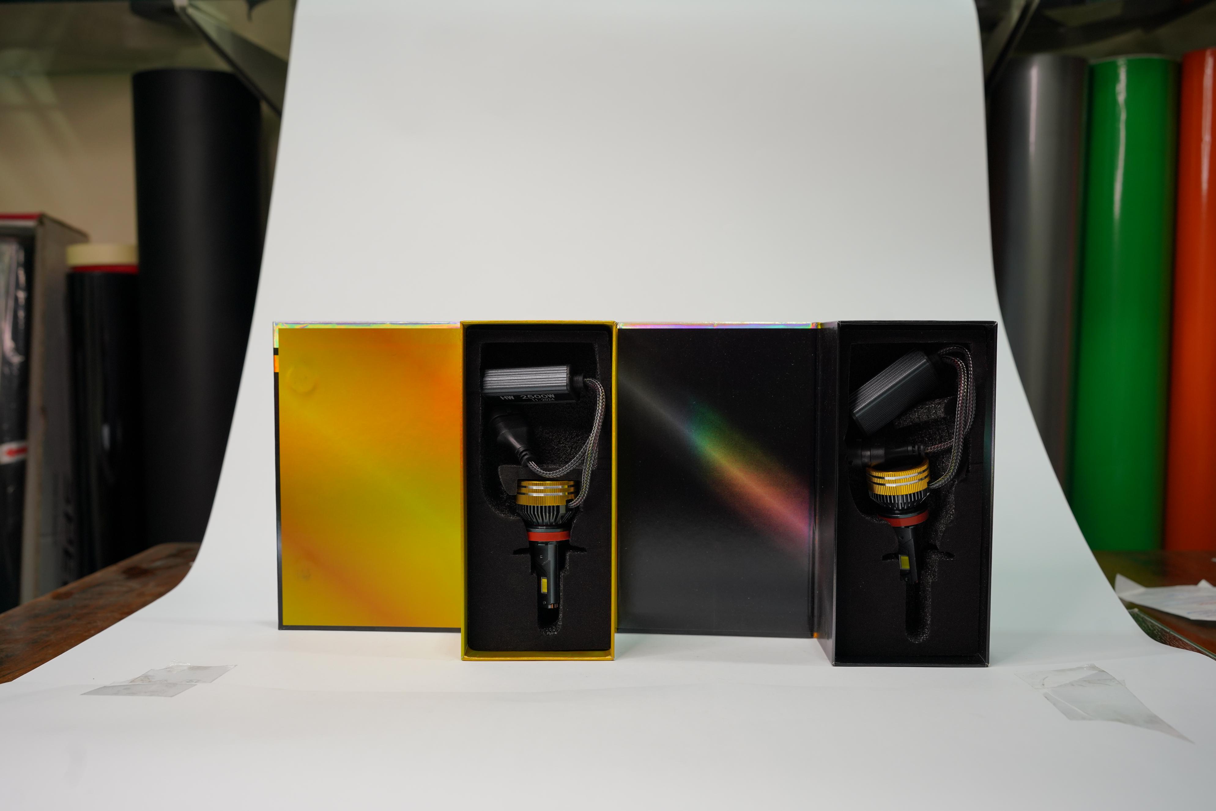 H11 HW High-Power LED Headlight Conversion Kit (2500W Rating) - Extreme Brightness, White, Turbo Fan Cooled