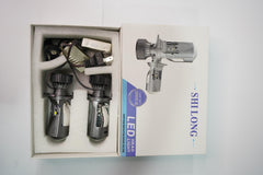 SHILONG Universal LED Projector Fog Lamps (Pair) - Focused Beam, High Brightness