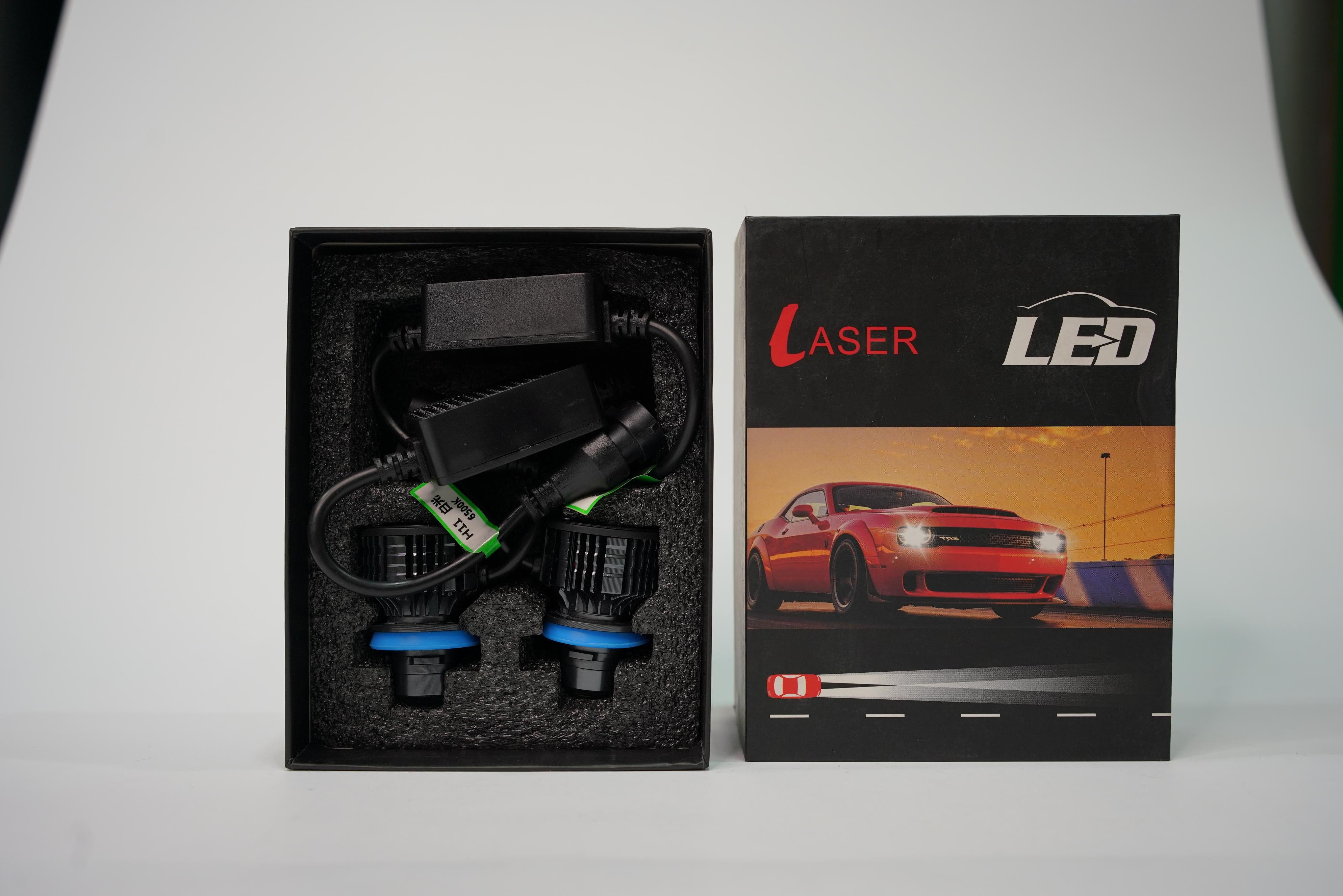 LAZER LED 9005 Bulb - High-Intensity Lemon Yellow Fog Light | Focused Beam, Extreme Penetration