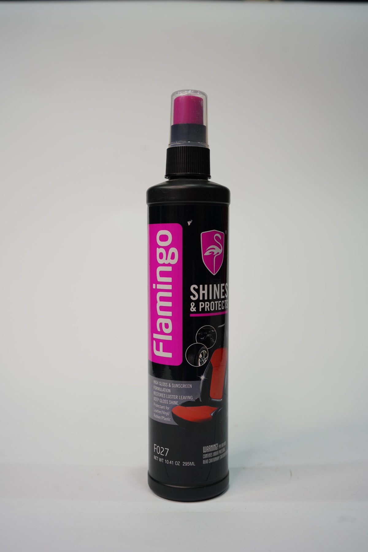 FLAMINGO Leather & Interior Polish - Cleaner, Conditioner & UV Protectant for Car Seats, Dashboards, and Vinyl
