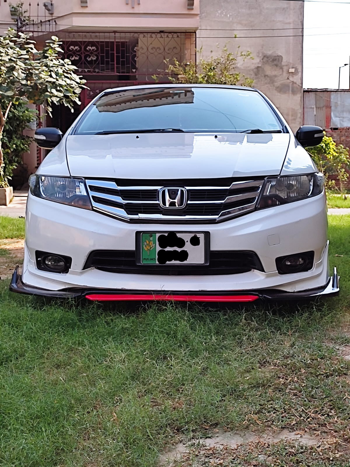 Car Front Bumper Splitter ABS Plastic Red Kannard – 4 Pcs | Auto Artists