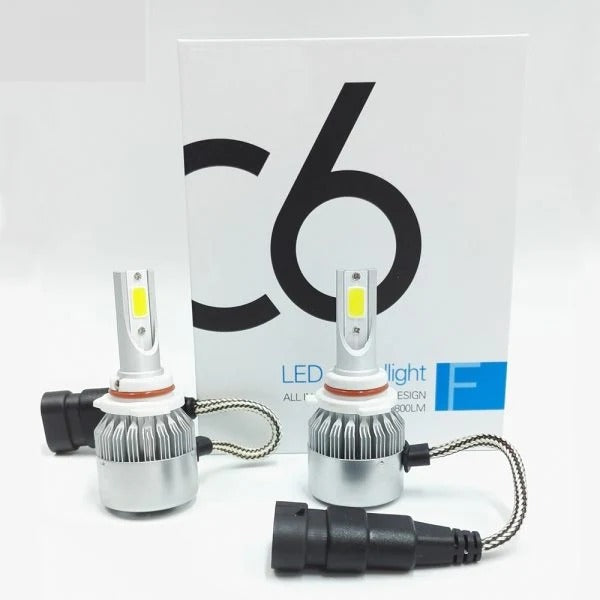 C6 LED H11/H4/9005 36 WATTS 2 Pcs Set