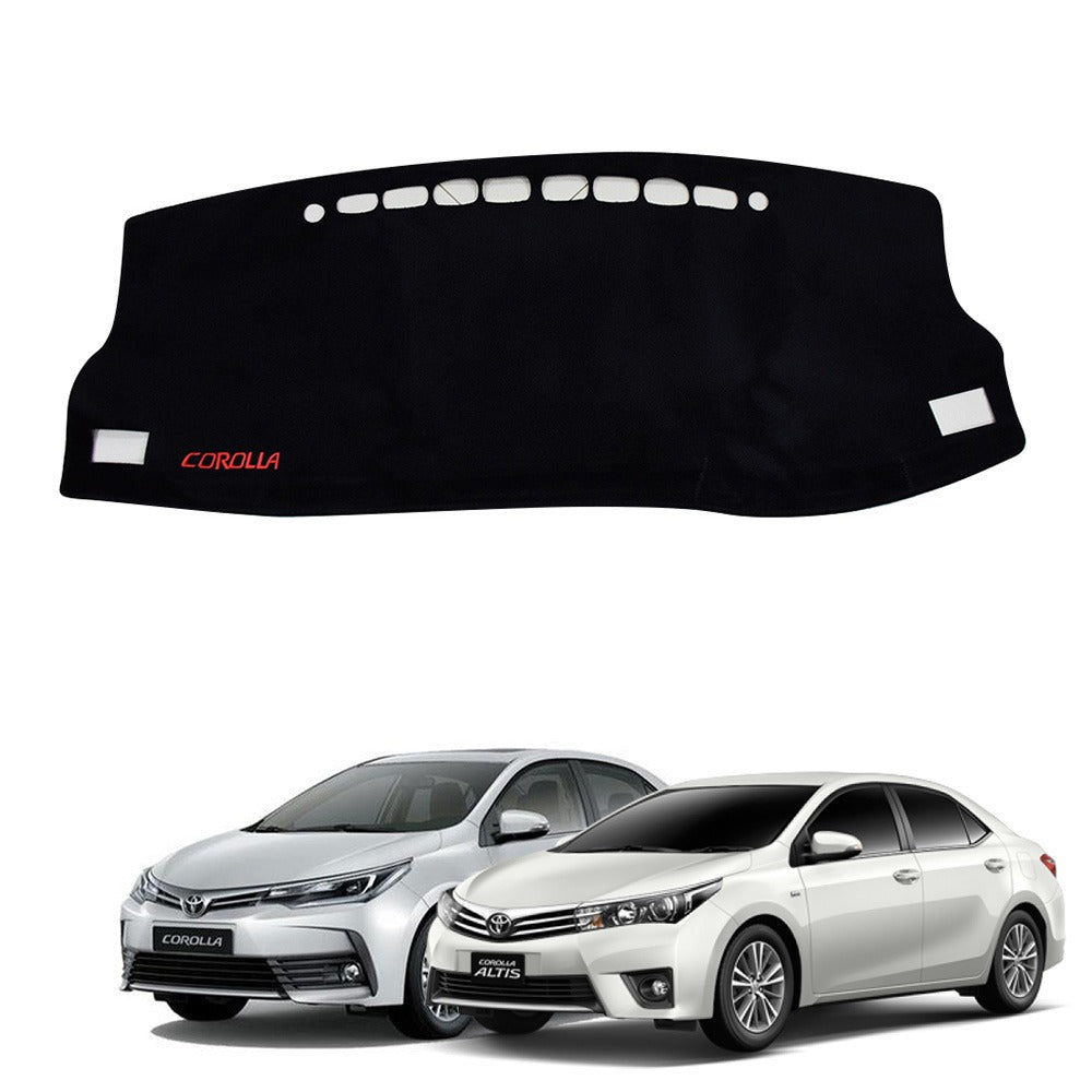 Premium Velvet Dashboard Mat for Toyota Corolla 2015