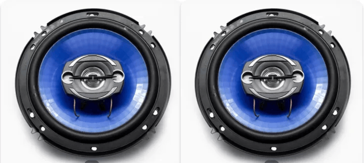 SEAVEY AUDIO SA-1622 4-Way Car Speakers (Pair) - 6.5-Inch Coaxial, 450W Peak Power Upgrade