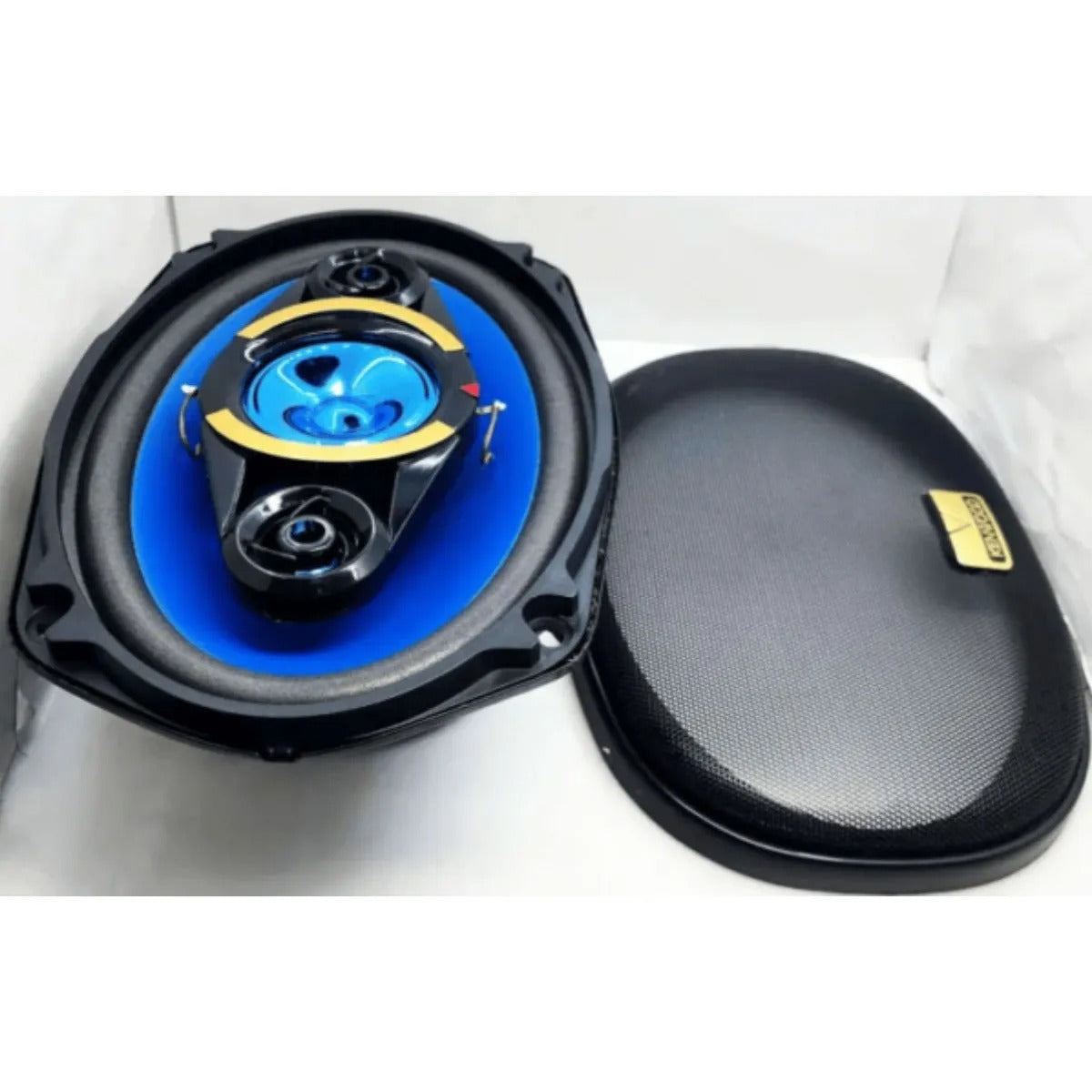 SEAVEY AUDIO SA-1622 4-Way Car Speakers (Pair) - 6.5-Inch Coaxial, 450W Peak Power Upgrade
