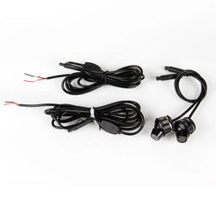 Universal Angel Wing LED Projection Lights - 12V Welcome Puddle Light Carpet, Waterproof & Adjustable