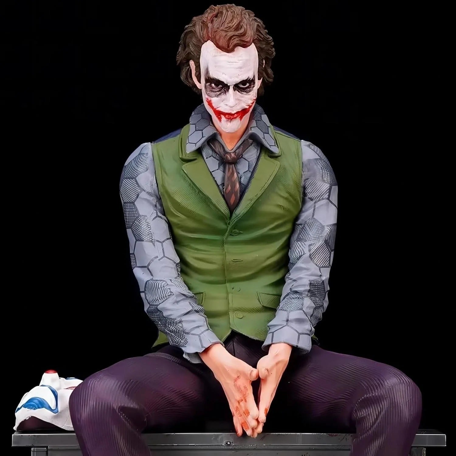 D-11 Cool Joker Resin Statue Car Interior Decoration Accessory (Large 1 Pc) - Universal Dashboard Ornament
